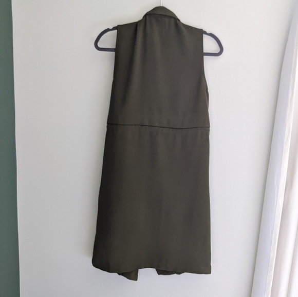 Elodie | NWT Draped Open Front Vest - Picture 3 of 9